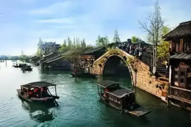 водная деревня Джудзязао