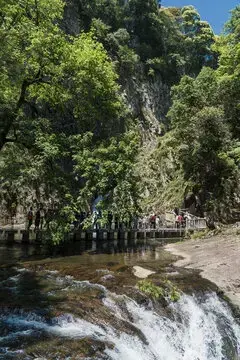 Осенние краски у водопада Усе